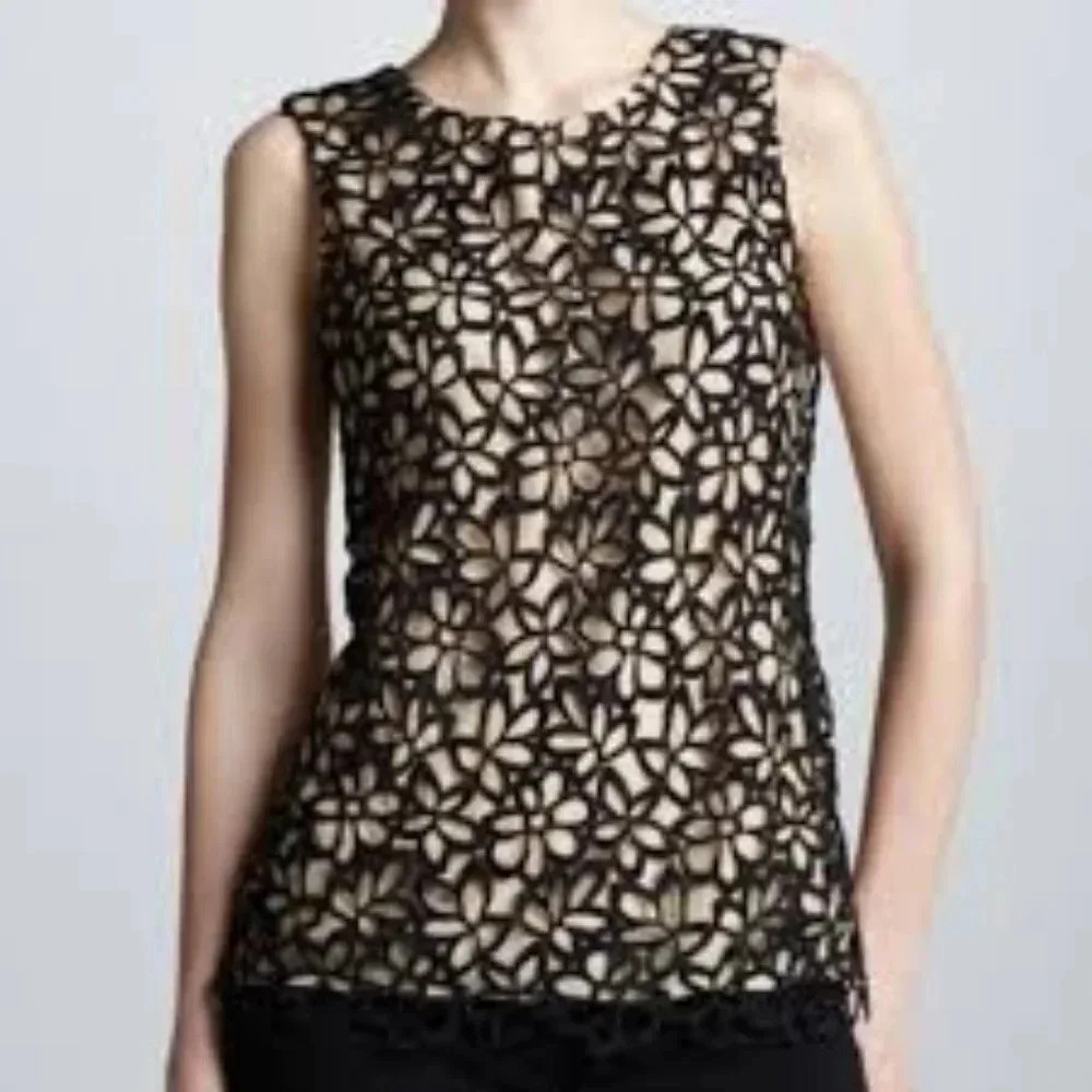 Neiman Marcus for Target Lela Rose Top. Sleeveless